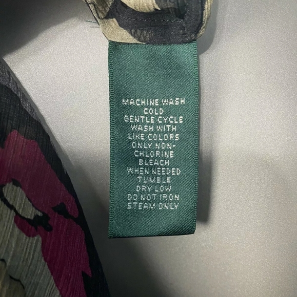 Lauren Ralph Lauren Sleeveless Shirt Size 2 - Picture 8 of 8